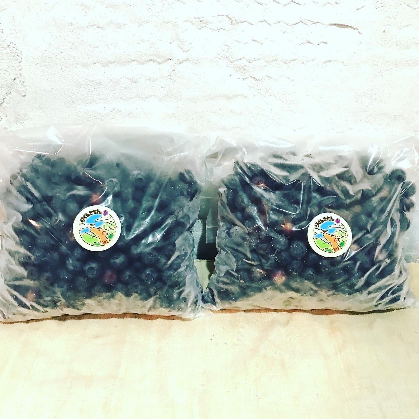 品種（完熟）エリオット2kg 冷凍ブルーベリー無肥料無農薬 | りくんこ