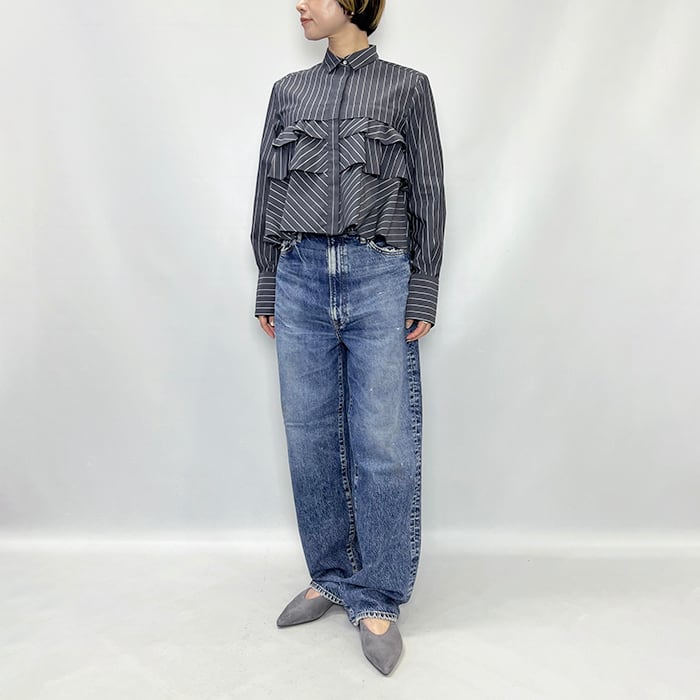 upper hights アッパーハイツ THE OLIVIA ワイドストレートデニム