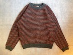 1980’s Norway製 Birds Eye Wool Knit Sweater