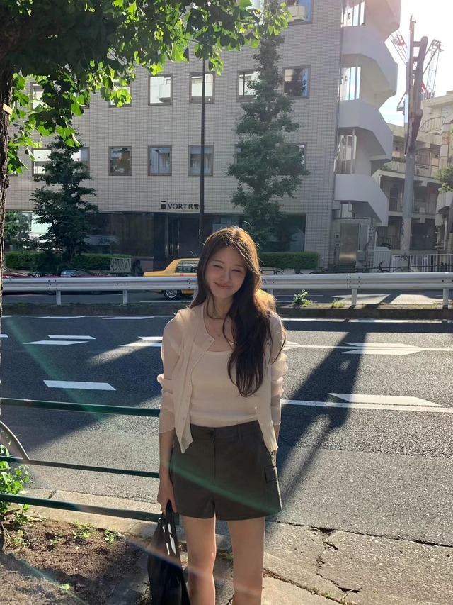 (OUNCE) loe pleats cardigan / 3color