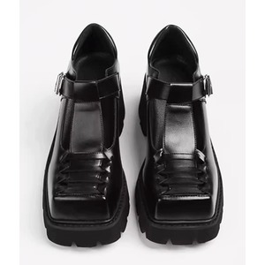 chunky heel roman Sandal【TR3415】