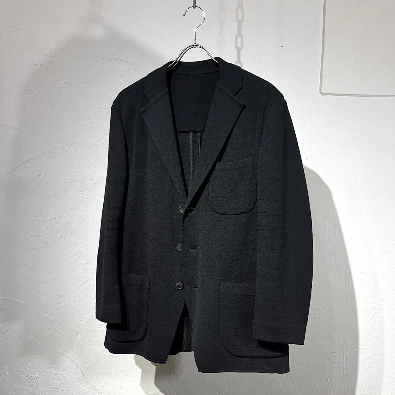 【美品】ISSEY MIYAKE 黒 テーラードジャケット ハート刺繍 シングル 美品】ISSEY MIYAKE 黒 テーラードジャケット ハート刺繍 シングル