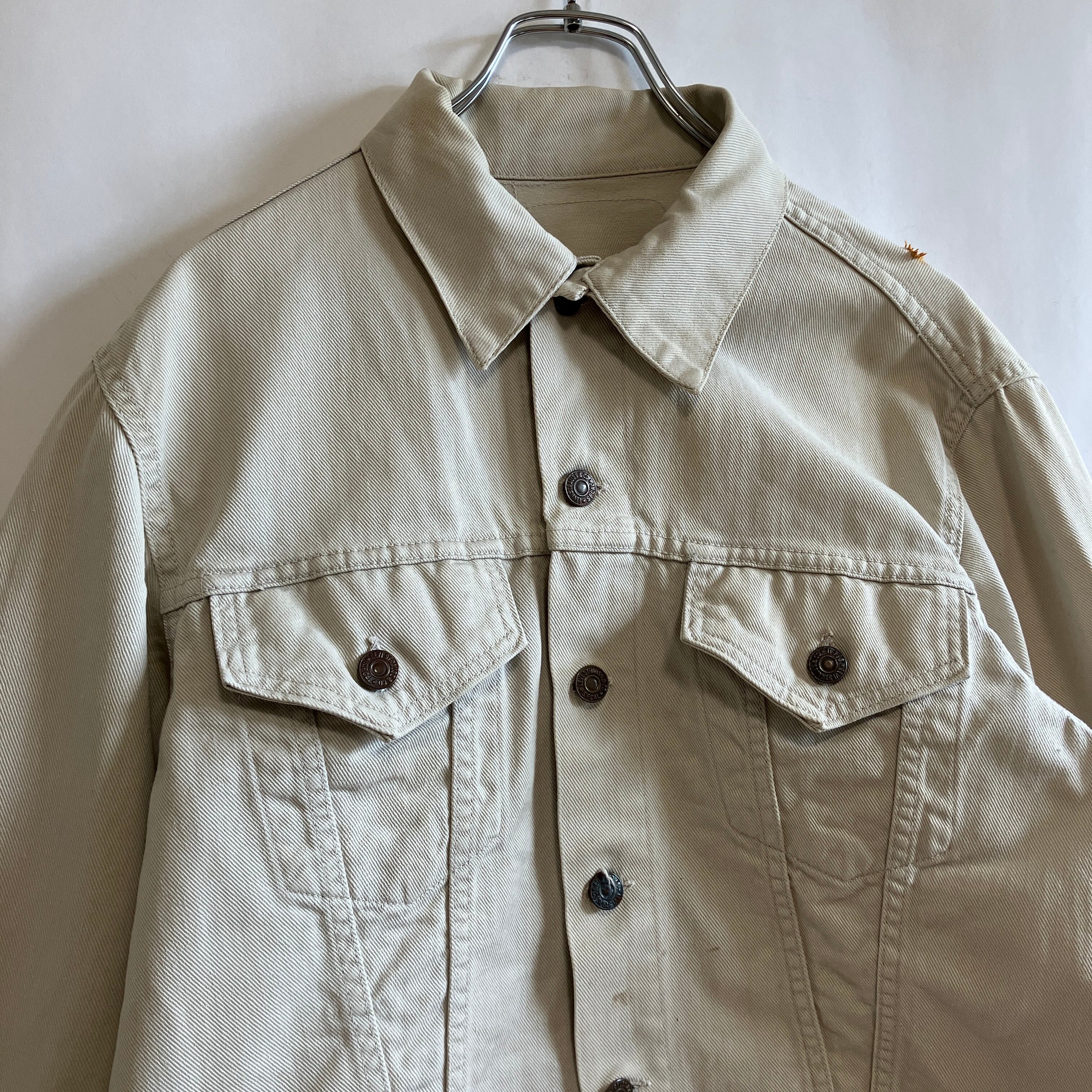 60s USA製 LEVIS 840B コットンツイルジャケット 40 生成り-