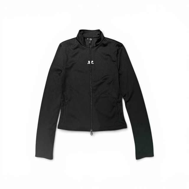 【Courrèges】BIKER TRACKSUIT INTERLOCK JACKET