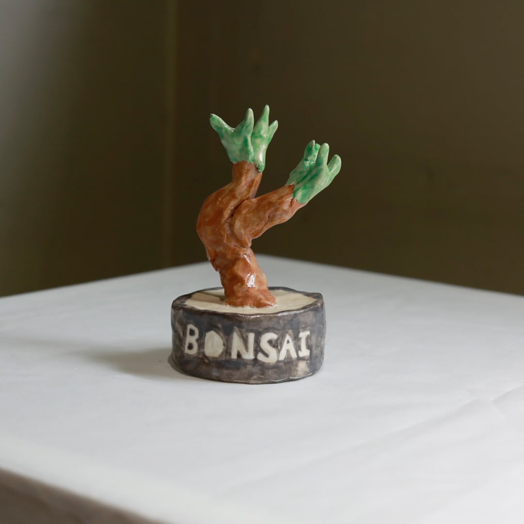 enjoy ceramics club bonsai original (盆栽のオブジェ) | FREEPARK