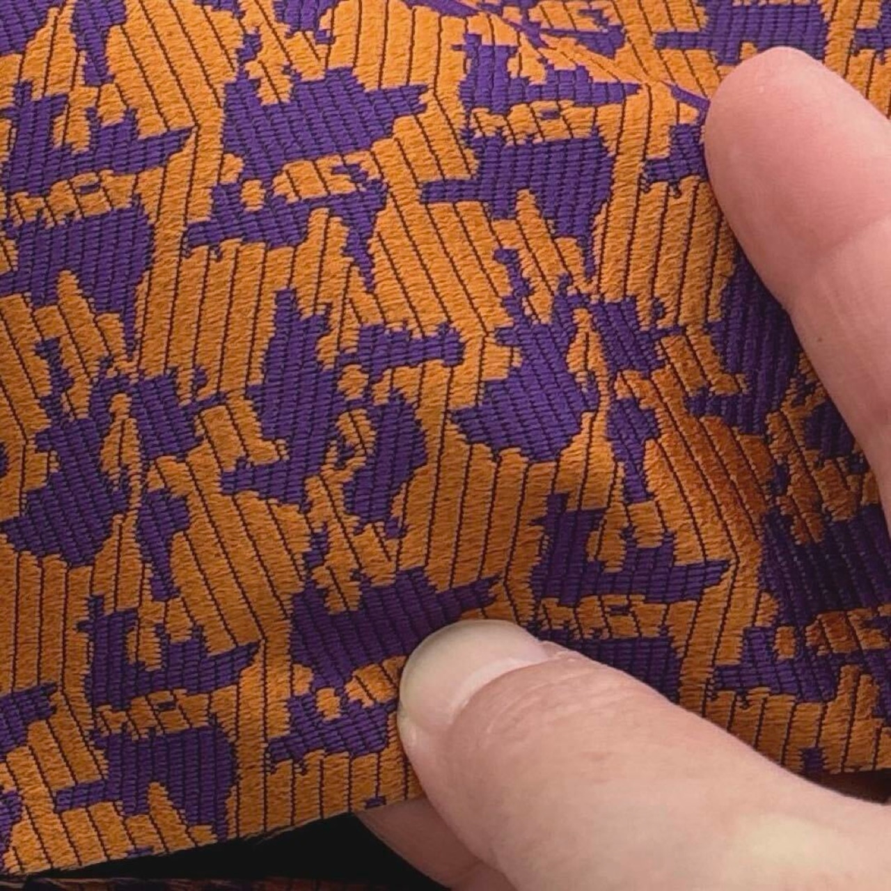 TC173◆50cm◆M◆ポリエステル100%ジャガード生地◆柄物◆カラフル