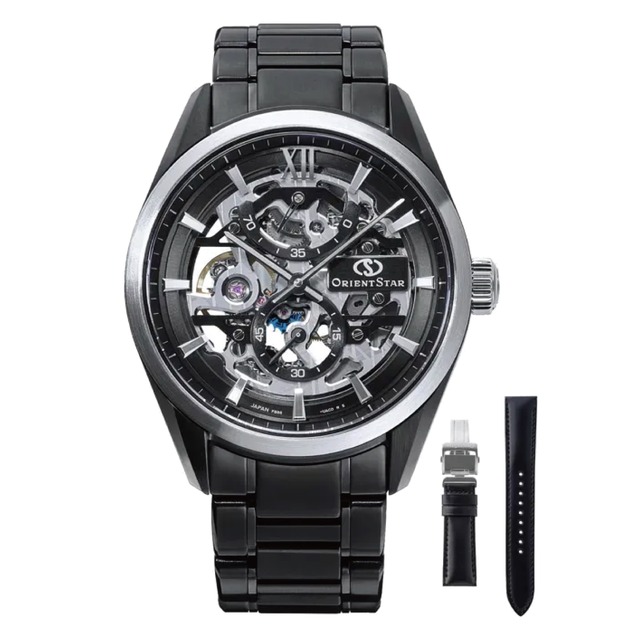 オリエントスター 75th Anniversary 【世界限定430本】M34 F8 スケルトン 手巻き 腕時計 RK-AZ0105N