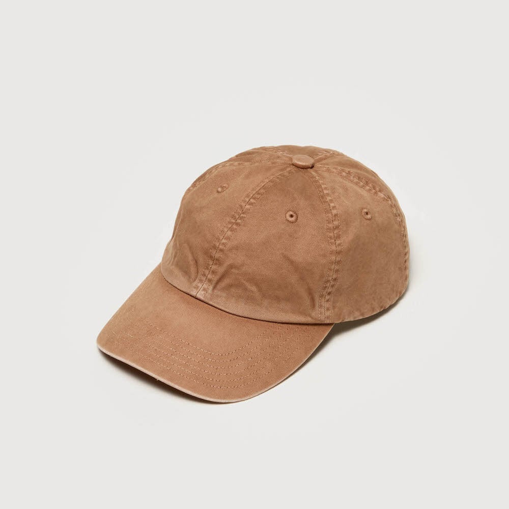 AURALEE/オーラリー・PRODUCT DYED FINX CHINO CAP MADE BY