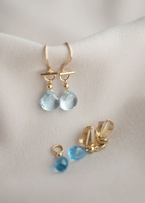 Charm -Blue Drop-