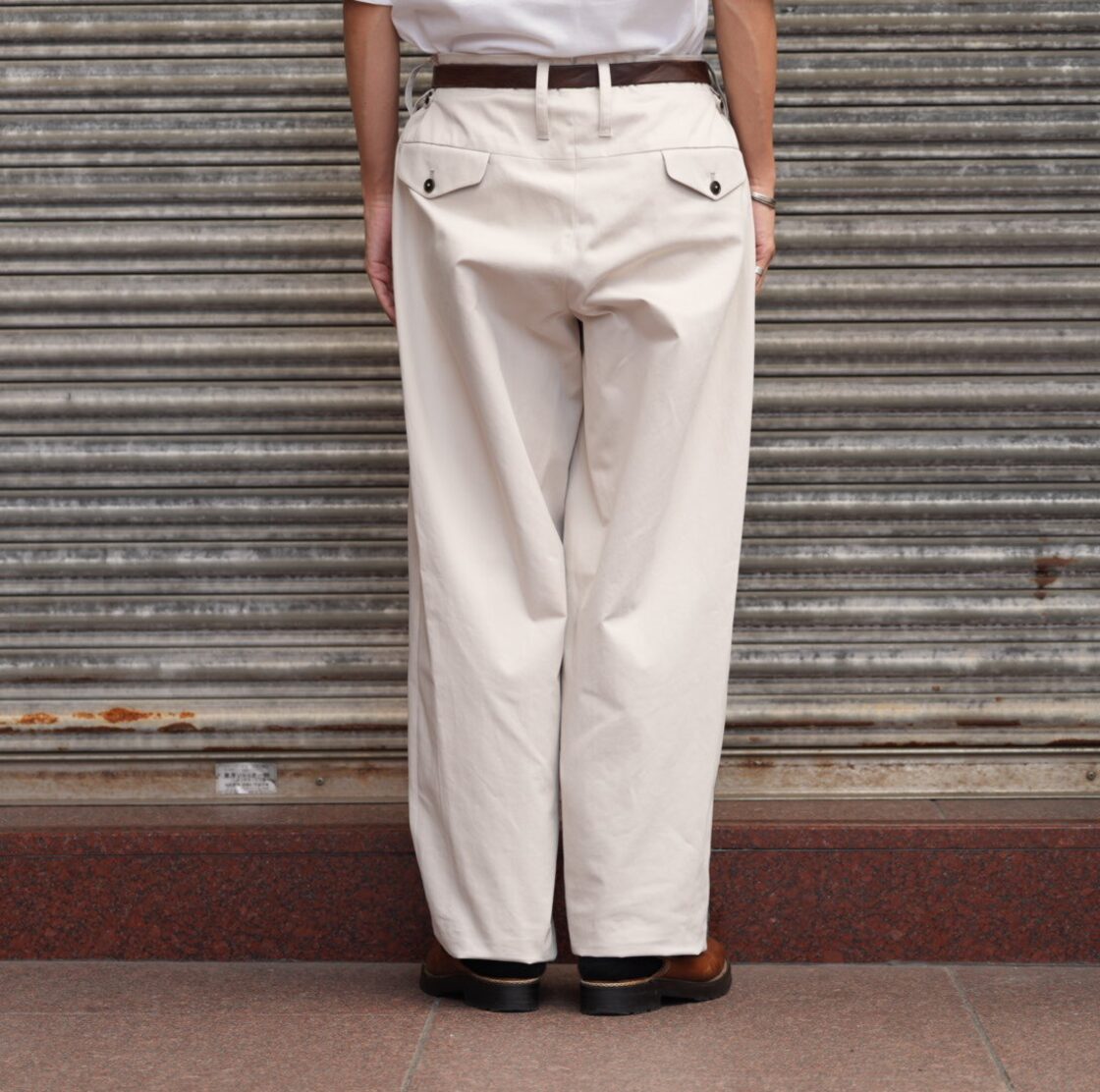 今期24aw MAATEE&SONS Military Slacks（MAATEE&SONS MILITARY SLACKS 