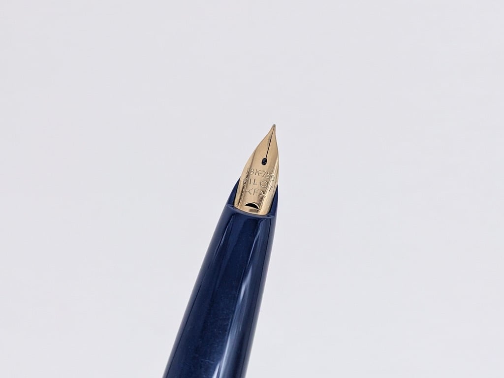 70s パイロット L 濃青 PILOT L （細字） 18K 03199 | 川口明弘の調整