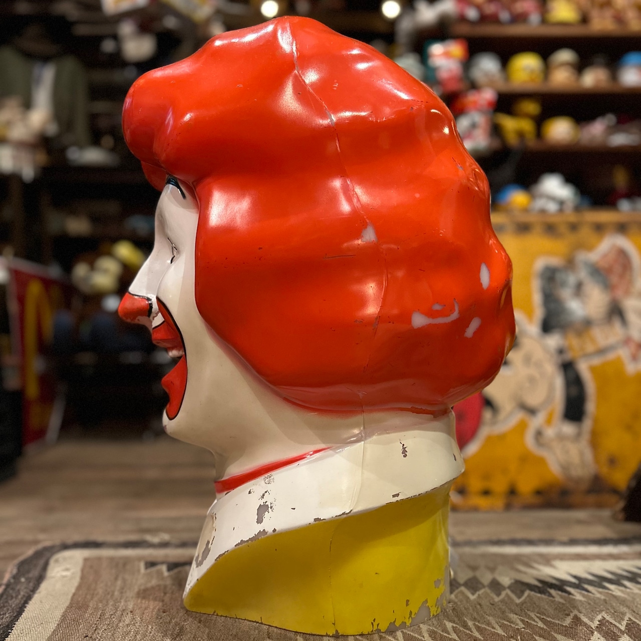 1977 McDonald’s RONALD McDONALD BALLOON HEAD バルーンヘッド ヴィンテージ 店頭ディスプレイ