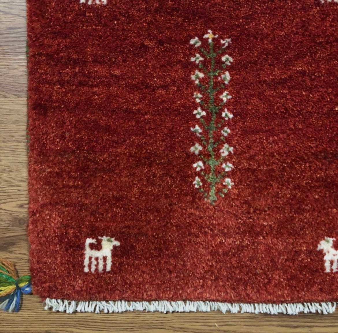 ペルシャギャッベ (ギャベ) チェアマット 椅子の座布団 No.GS-1387