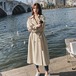 2024春 新作 トレンチコート 大人っぽチェスターコ アウター 秋 セミロング 英?風 コート 流行りコート Jジャケット ロングコート レディース トップス 大きいサイズ 春トレンチコート