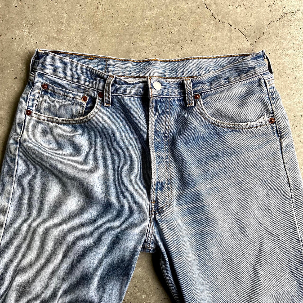 LEVIS 501 ダメージジーンズ LEVI’S リーバイス フランス製