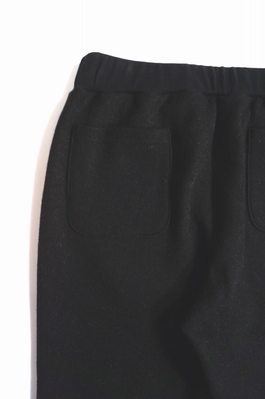 Double Faced Wool Sweat Pants