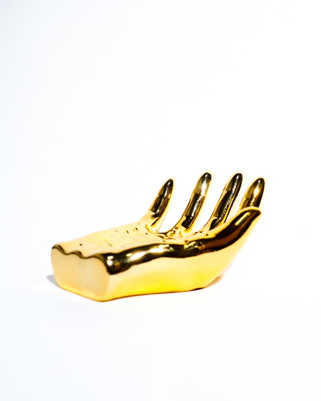 Golden Hand Accessory Holder