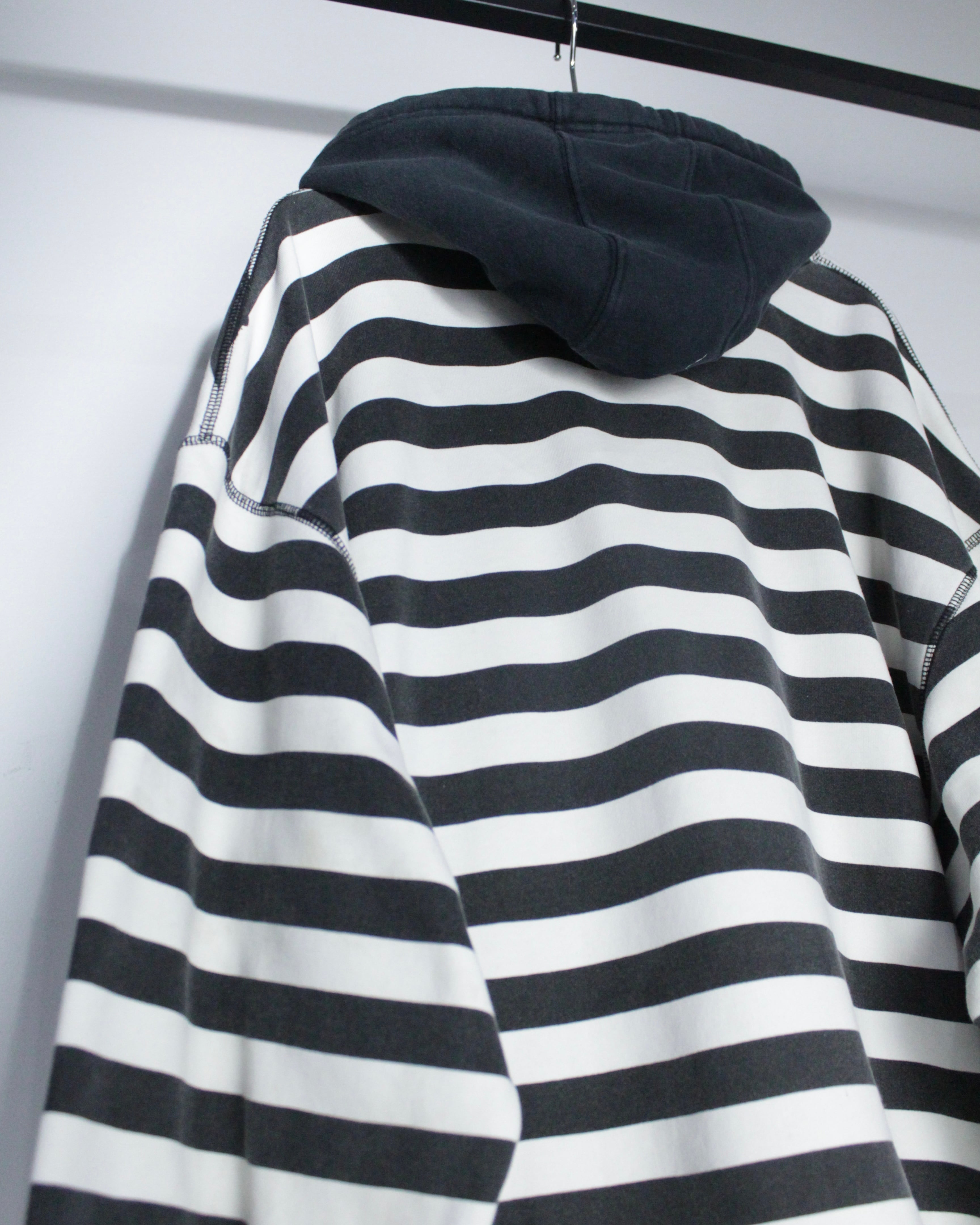 Caka BLACK】“San Francisco Alcatraz Psycho Ward”Zip Up Hoodie