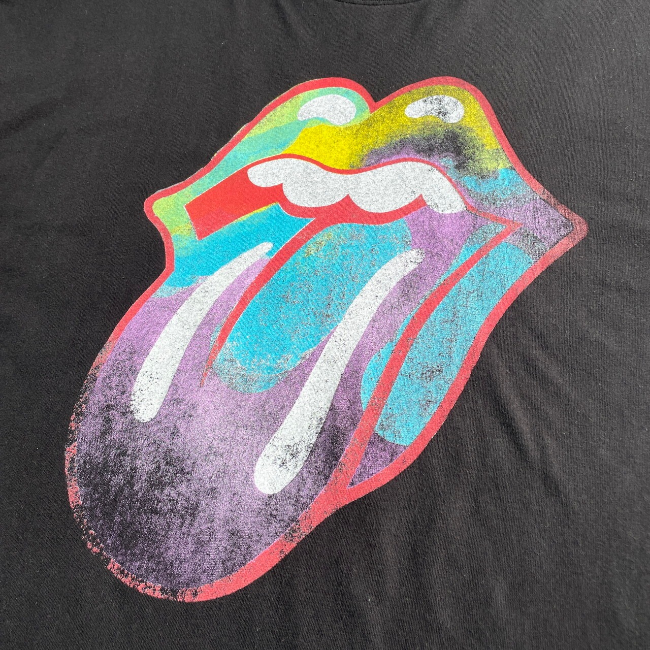 The Rolling Stones ローリングストーンズ ロゴプリント ロゴTシャツ 
