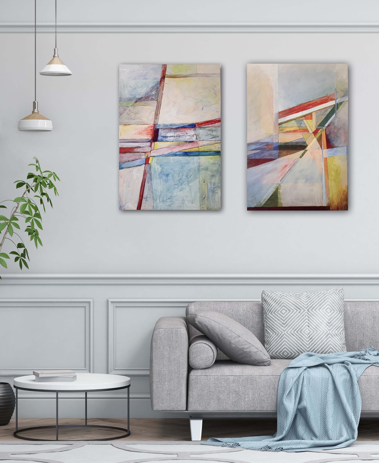 絵画/アートパネル/インテリア/モダン/北欧/おしゃれ　アートパネル３枚セット(即納商品)