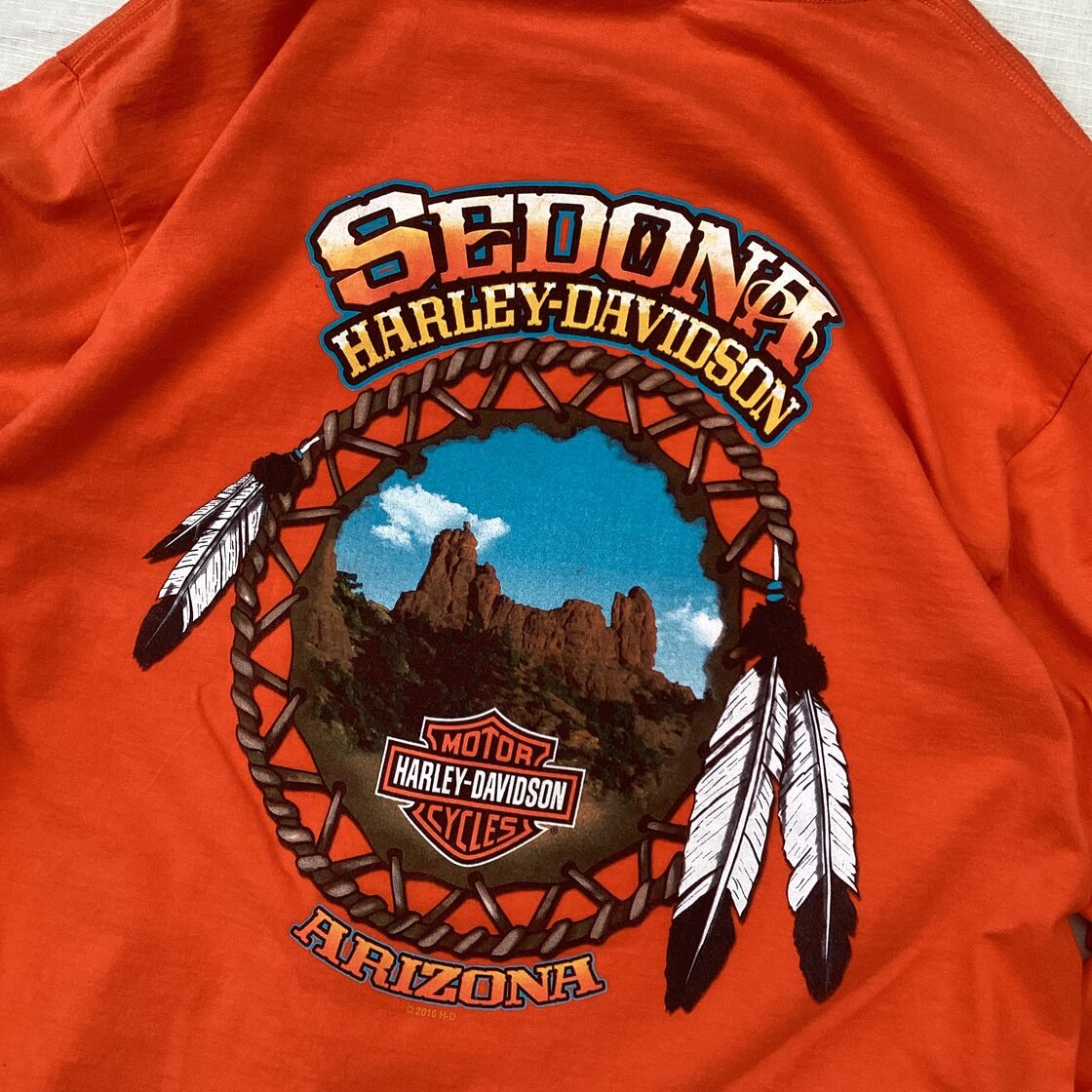 古着 Harley Davidson/ハーレーダビッドソン ハーレーTシャツ ロング 