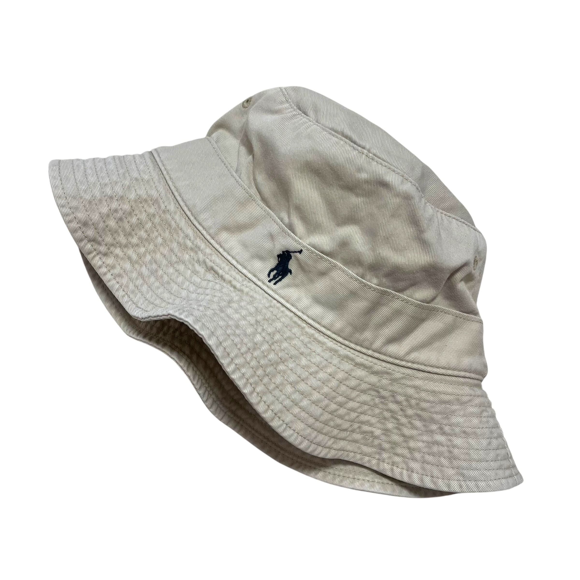【ランクA】90s RALPH LAUREN LOGO BACKET HAT