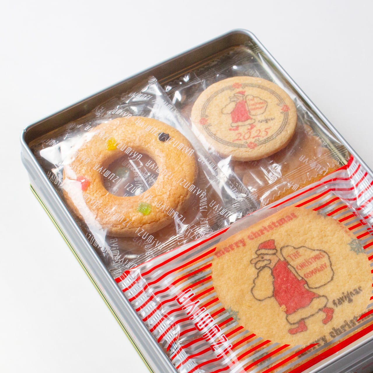 クリスマスカンパニー×泉屋東京店 クリスマスクッキー缶 2025YEAR缶