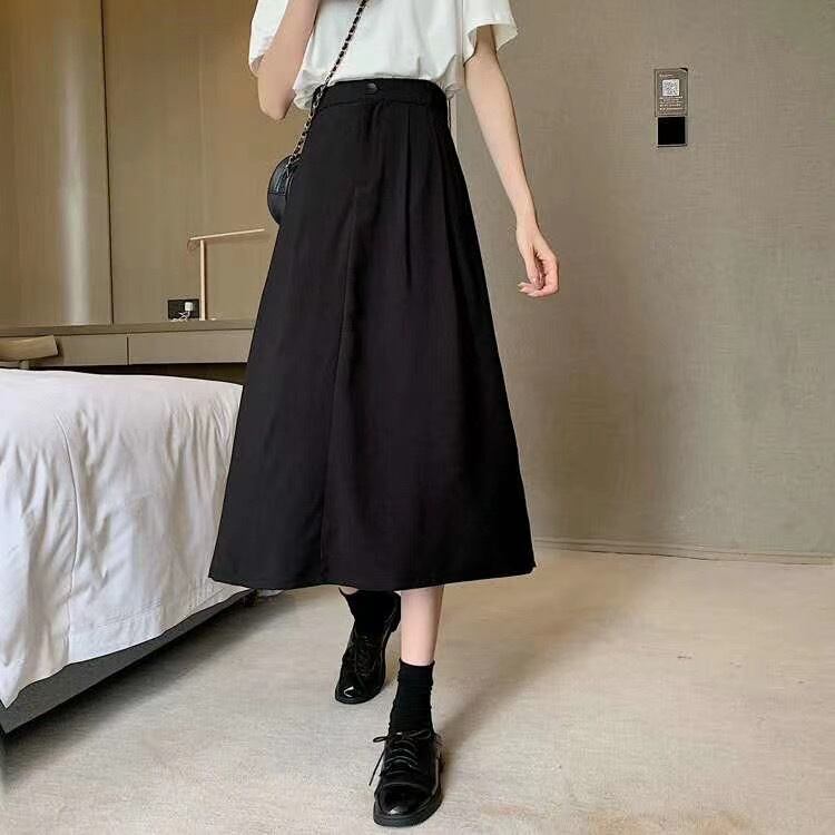 フレアロングスカート