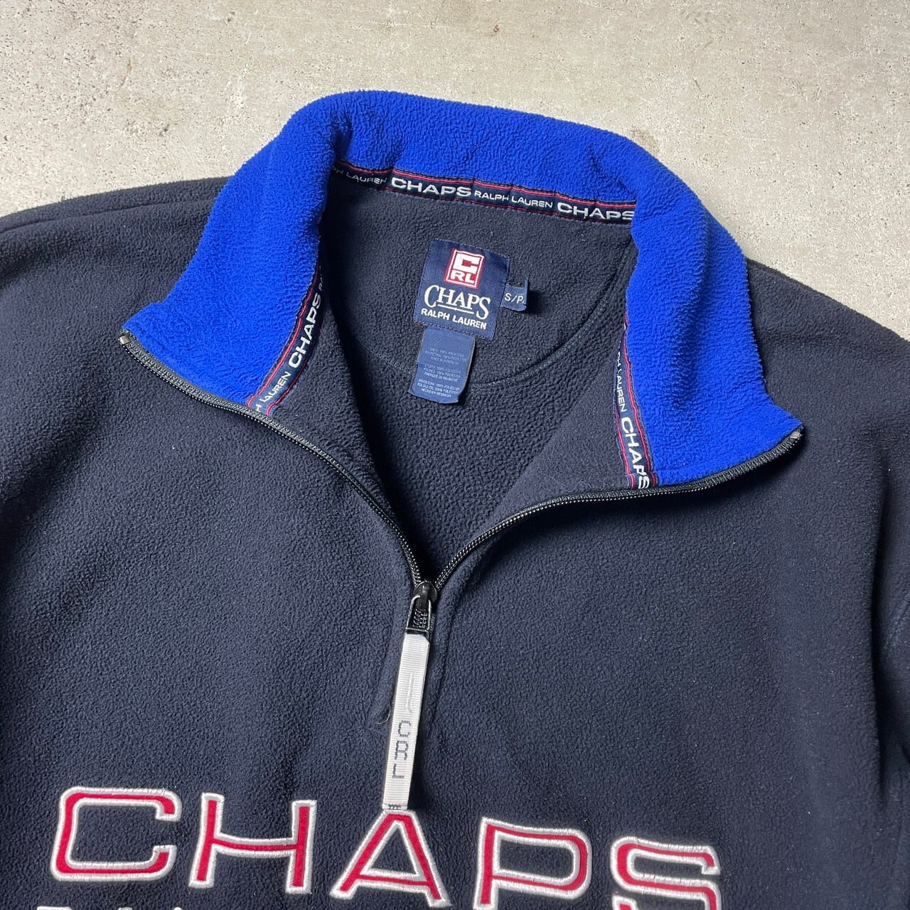 90年代 CHAPS RALPH LAUREN チャップス ラルフローレン ハーフジップ