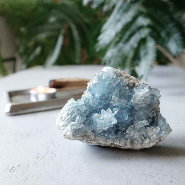 セレスタイト 4922｜Celestite Cluster