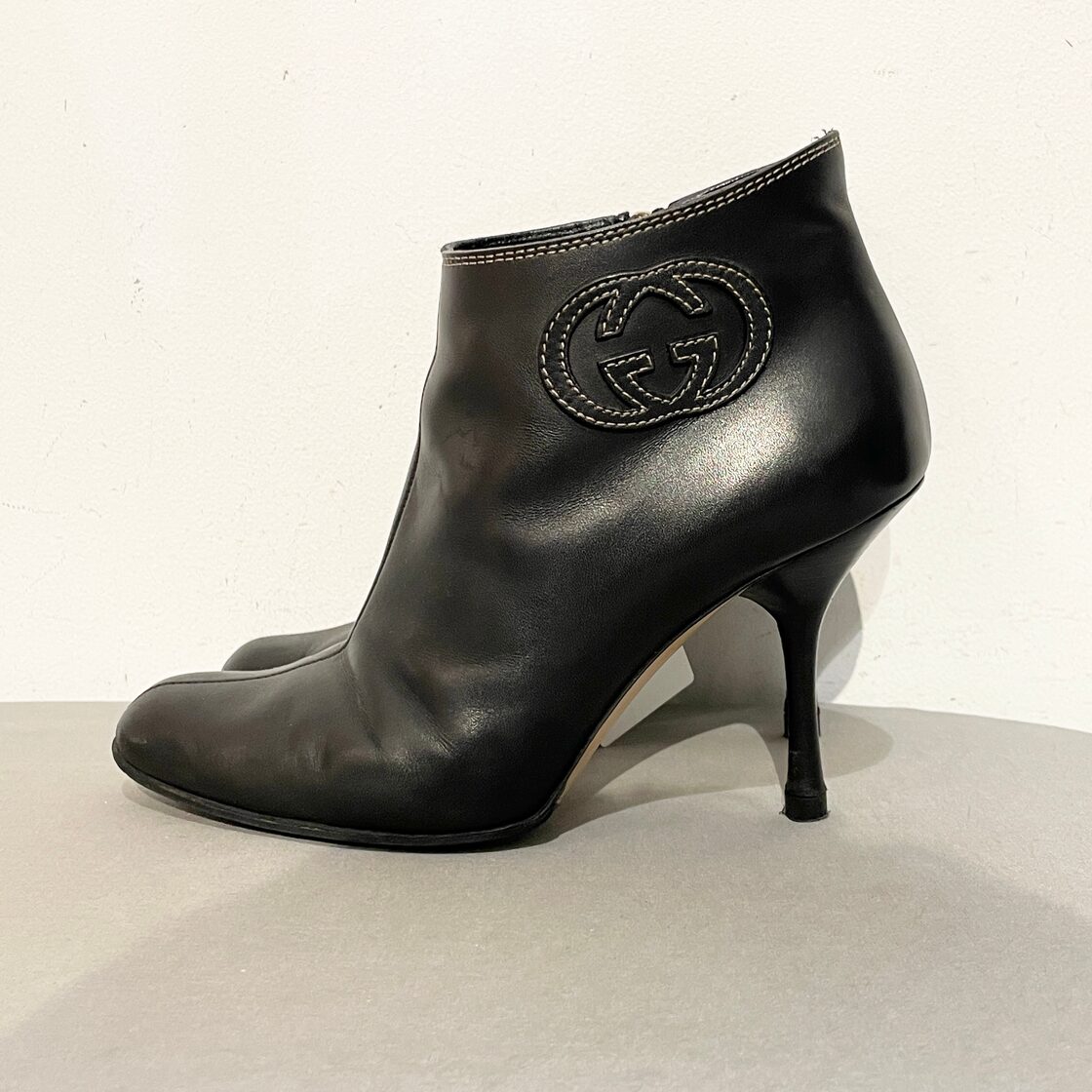 GUCCI/heal boots/black/ladies/グッチ/ヒールブーツ/ブラック 