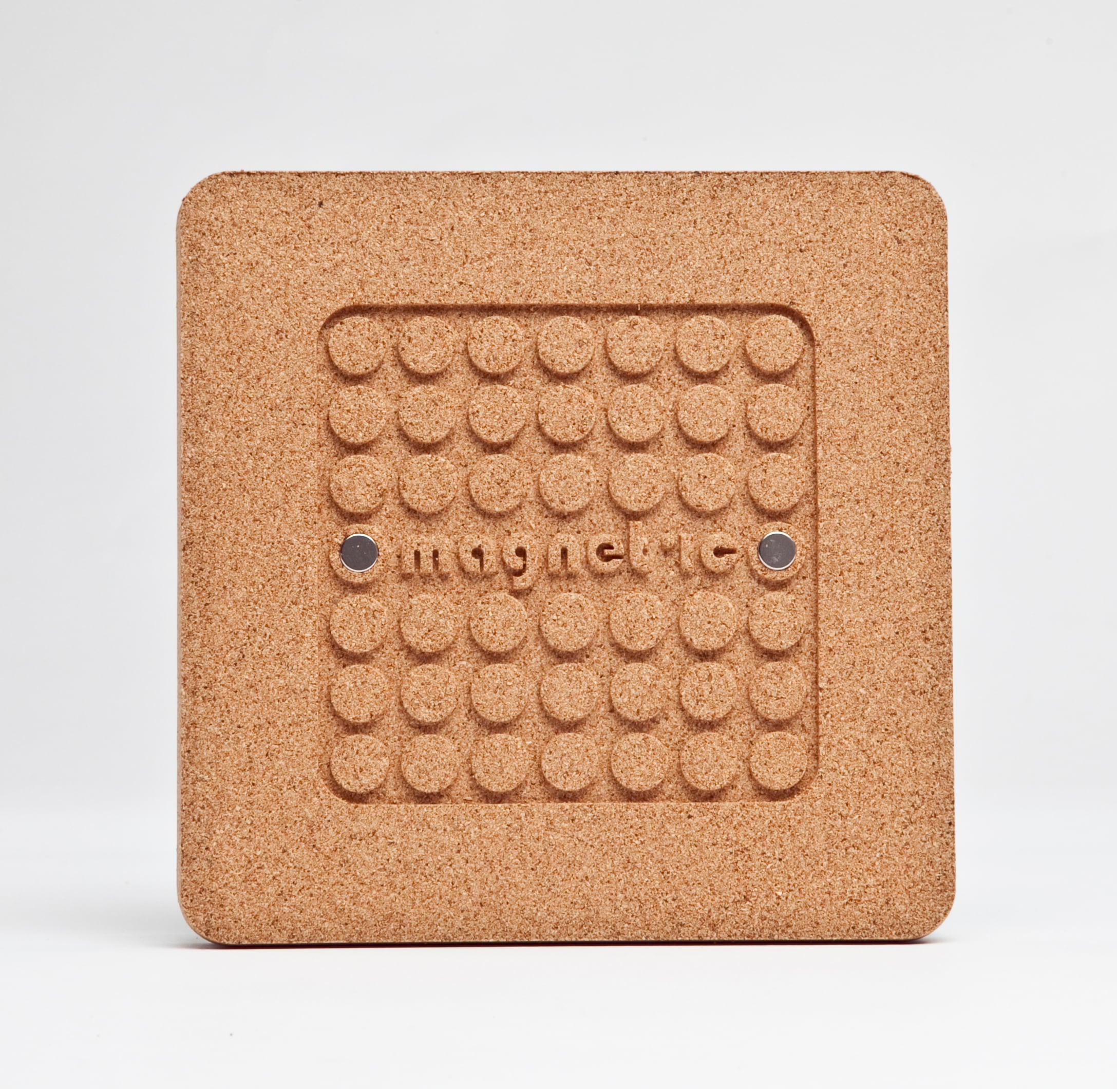 コルク製 鍋敷き◎磁石付き】 MAGNETIC SQUARE / ROUND 高機能な
