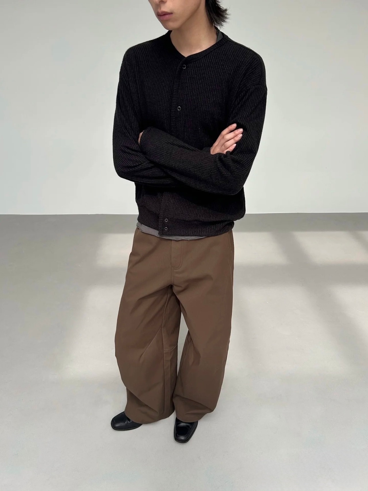 Yausye Washed Loose Straight Jeans