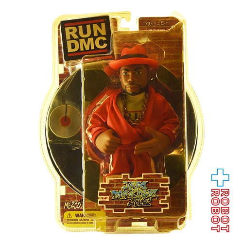 メズコ RUN DMC ジャム・マスター・ジェイ 赤トラックスーツ アクションフィギュア