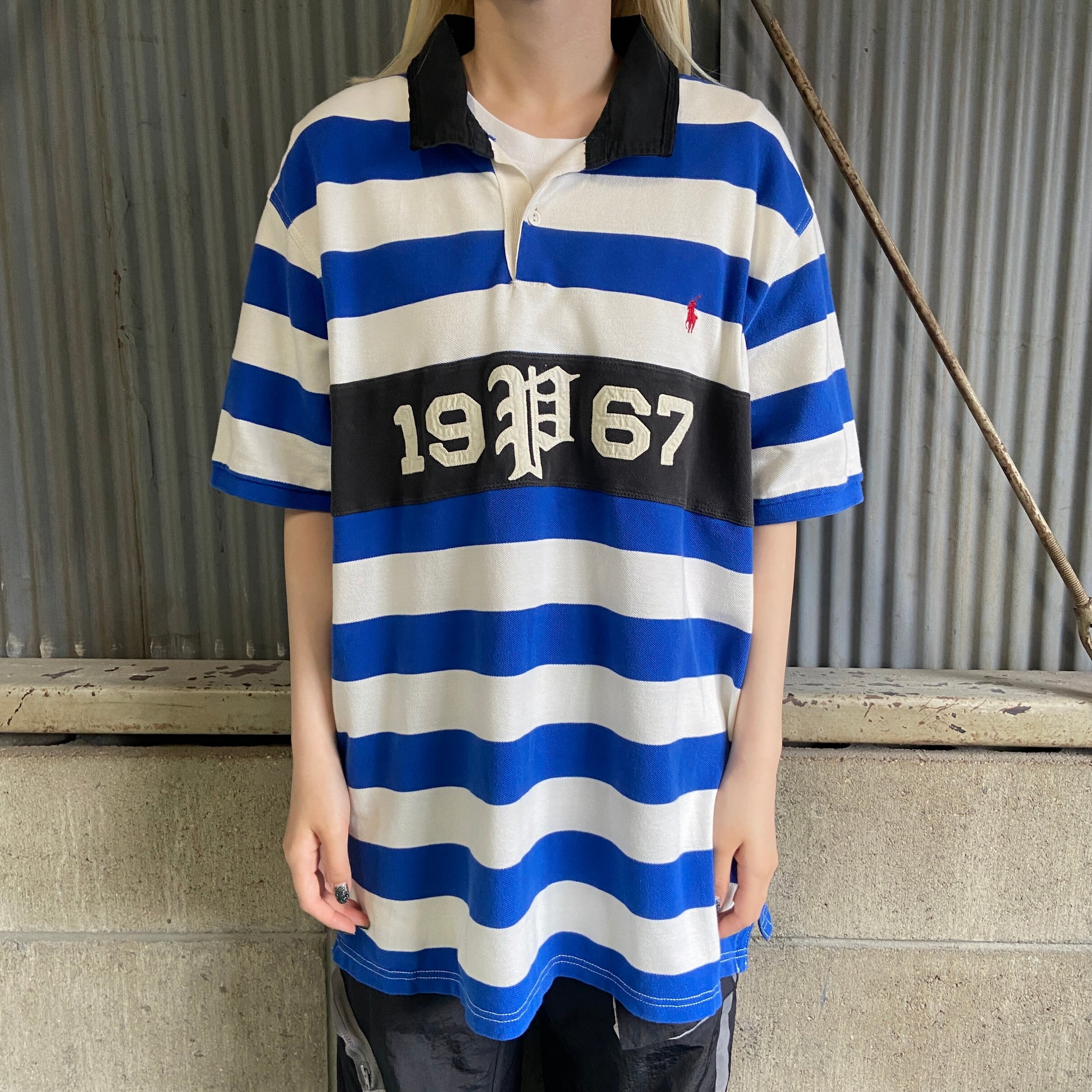 ビッグサイズ Polo Ralph Lauren ポロ ラルフローレン ボーダー柄