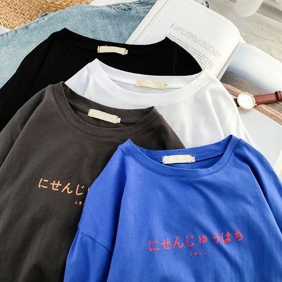 全4色 Tシャツ カジュアル 2018 カレンダー 半袖 ラウンドネック