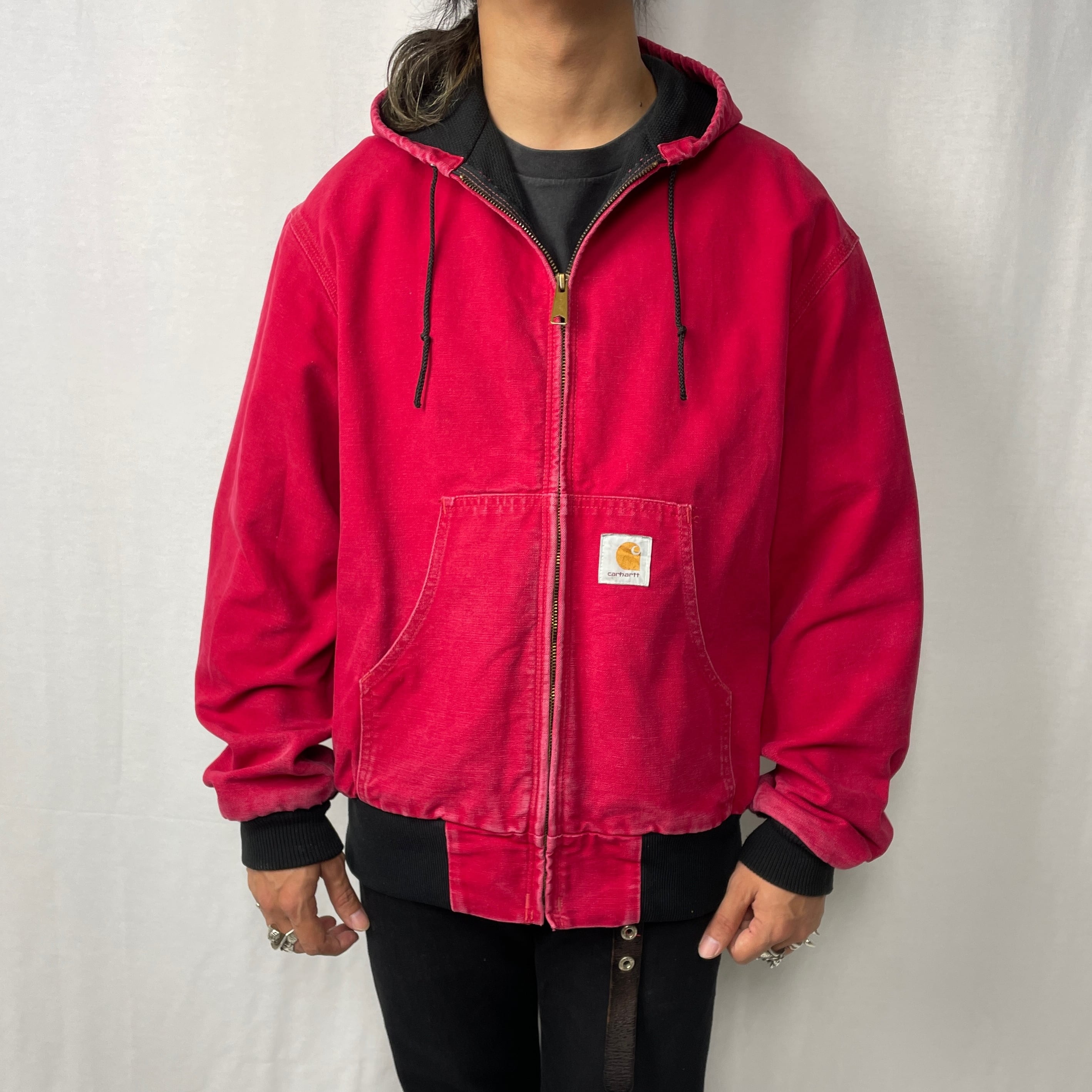 80年代 Carhartt カーハート ダック地 アクティブジャケット メンズL 