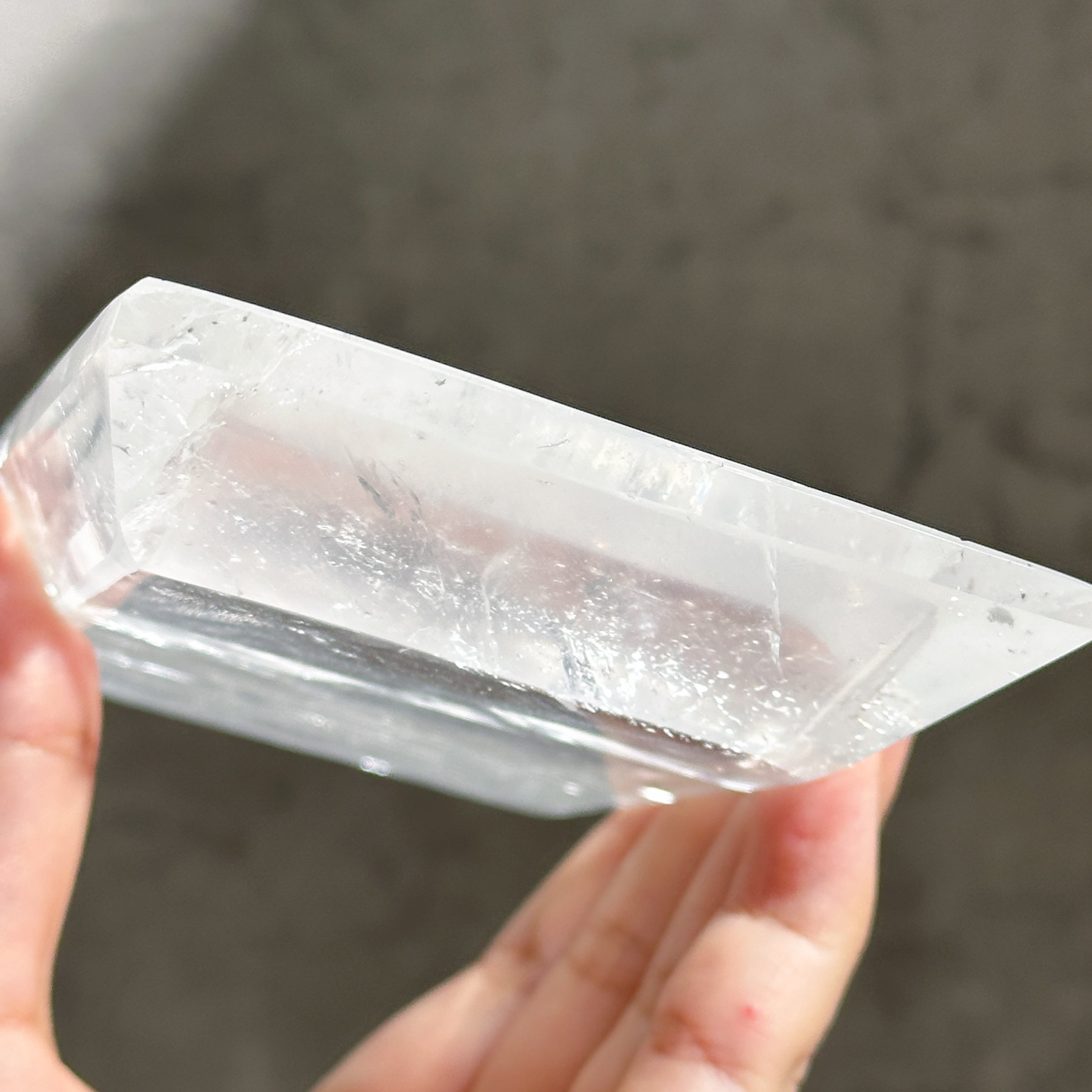 クリアクォーツのトレー 01◇ Clear Quartz ◇ 天然石・鉱物