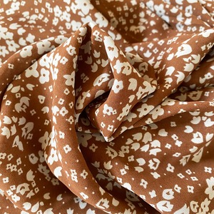 Puchi flower dress (brown)