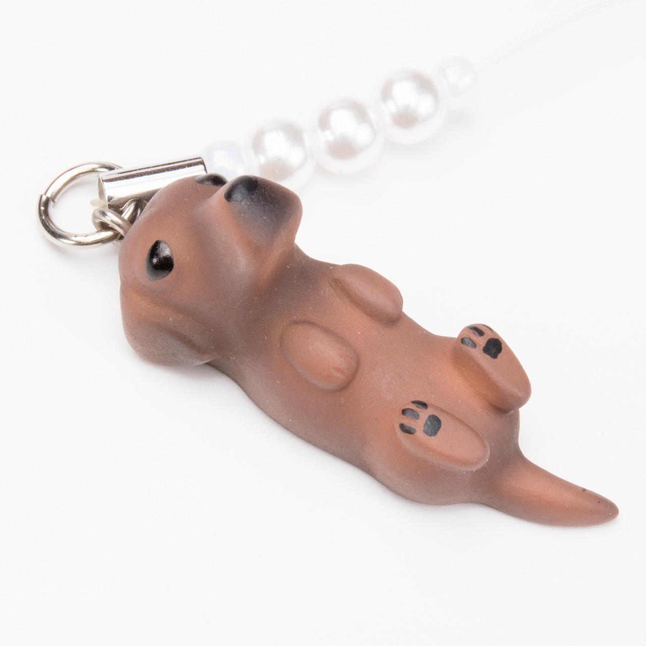 Dog 92 Labrador Retrieve rラブラドール チョコレート ビーズ ストラップ DN-1101