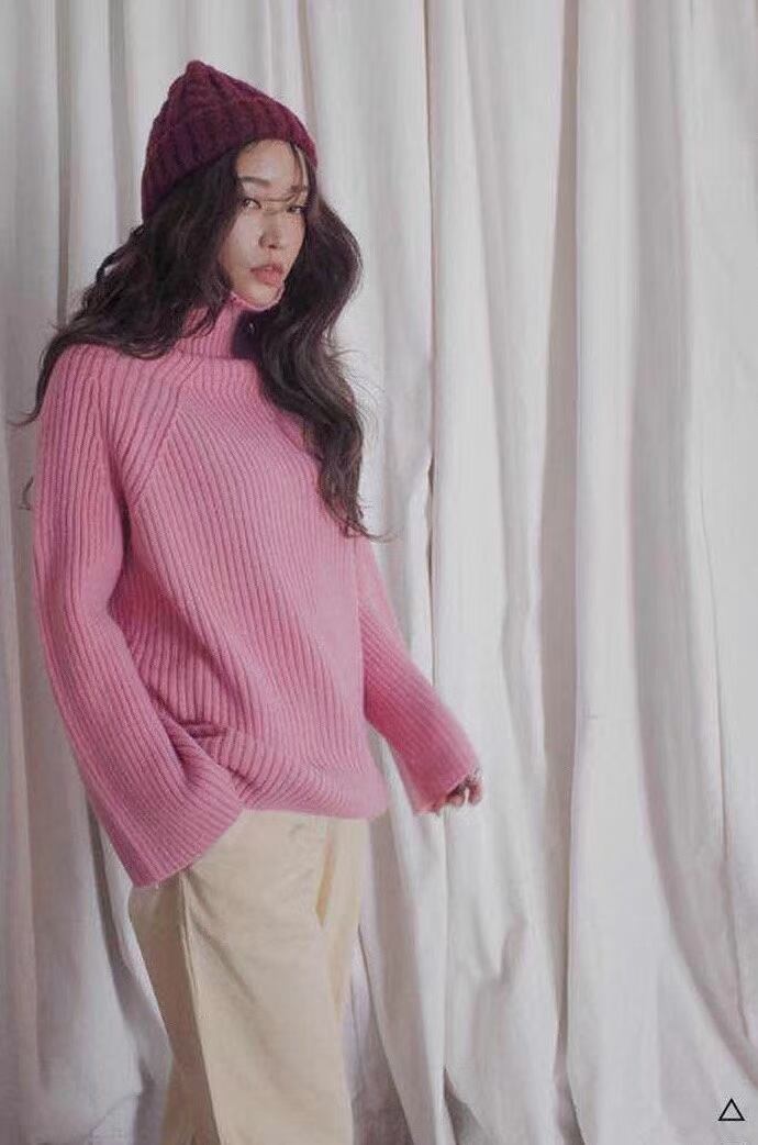 ルーズタートルニット　AJ1079-2326