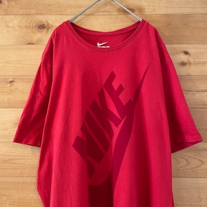 【NIKE】ビッグロゴ プリント Tシャツ ナイキ XXL ビッグサイズ US古着