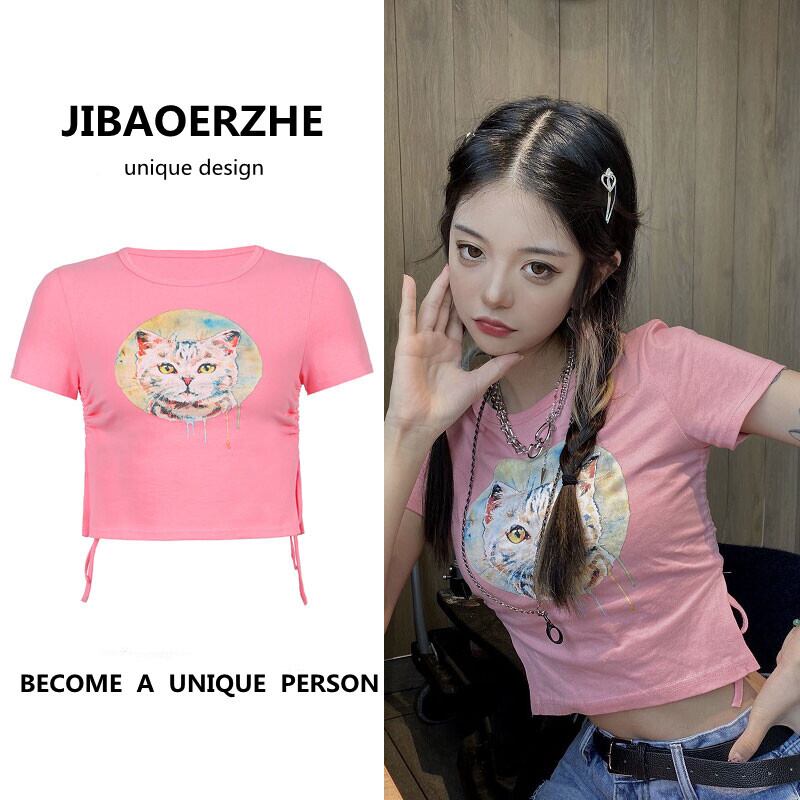 サマーショートTシャツ シャツ トップス スタイル 夏物 ケッペル19393511084