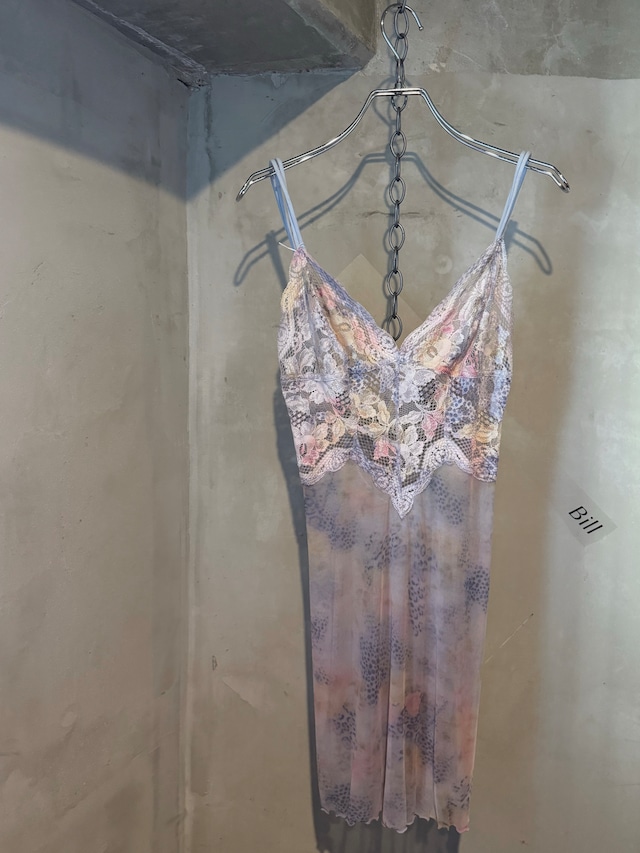 gradation leopard ennui cami dress