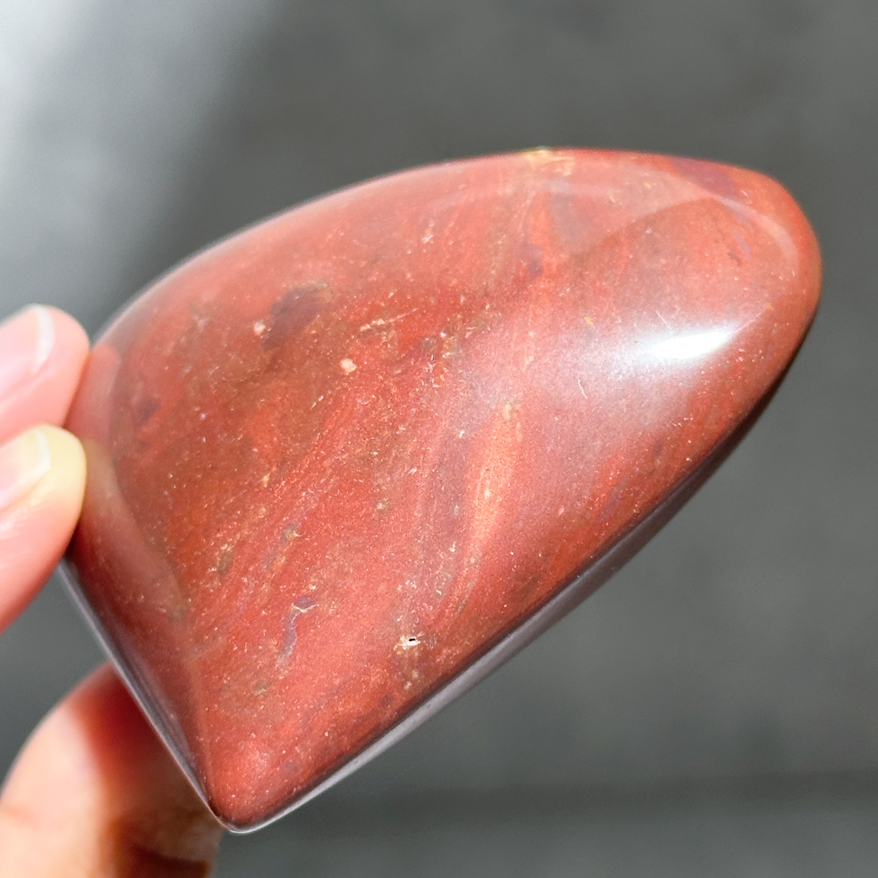 レッドジャスパー ハート31◇ Red Jasper ◇天然石・鉱物