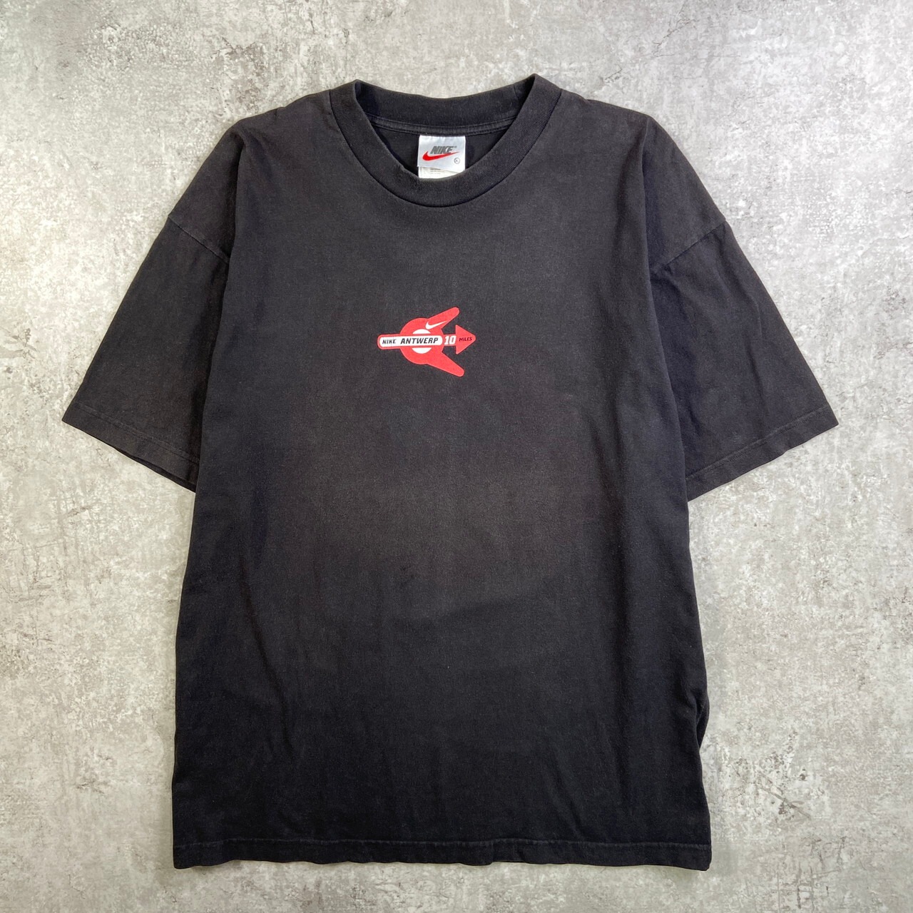 90年代 NIKE ナイキ ANTWERP 10 MILES プリントTシャツ スモールス 