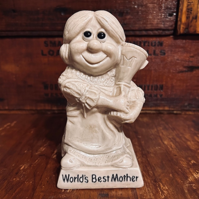 1970 ラス・ベリー ワールズ・ベスト・マザー ヴィンテージ メッセージドール R&W BERRIES “WORLD’S BEST MOTHER” Sillisculpt D-665 1970 ラス・ベリー ワールズ・ベスト・マザー ヴィンテージ メッセージドール R&W BERRIES “WORLD’S BEST MOTHER” Sillisculpt D-665