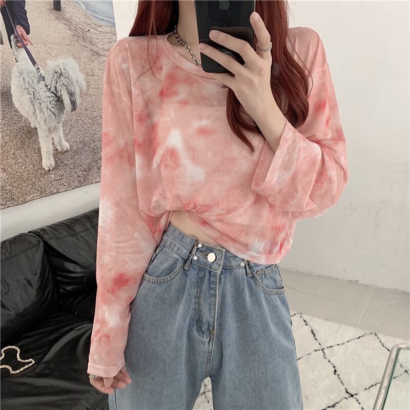 スタイルショートプルオーバー シャツ ルーズブラウス サマー 夏物 ドラファッションホール20304609309