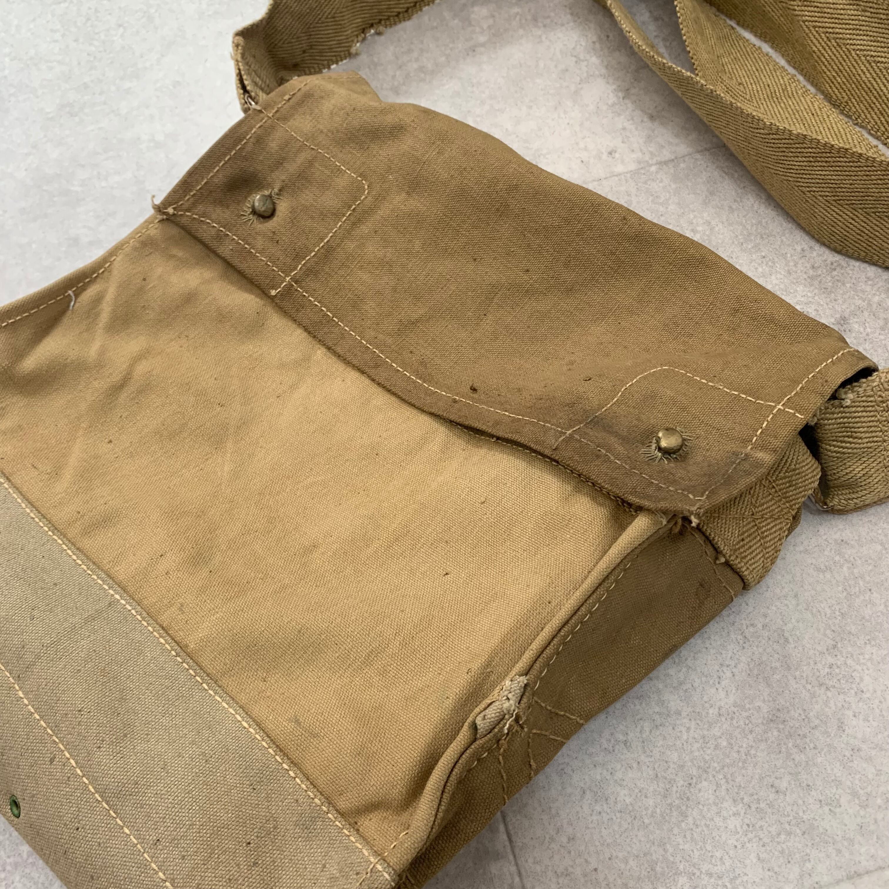 イギリス軍 British army 40s 40年代 ガスマスク バッグ ショルダー