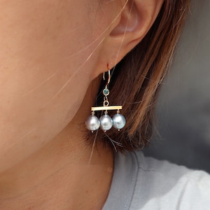 Serum Egg Pierced Earrings